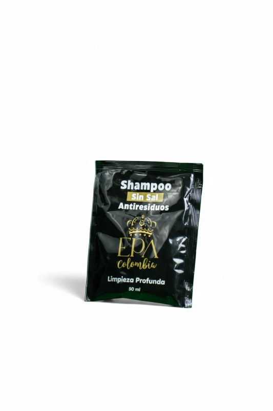 Shampoo anti residuos en sachet