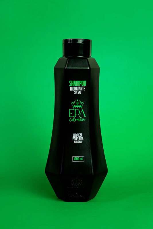 Shampoo Hidratante sin Sal - Antiresiduos (verde o morado) 1 litro